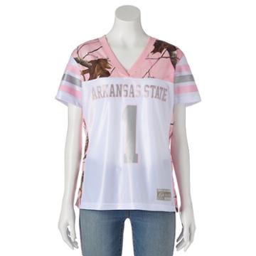 Women's Realtree Arkansas State Red Wolves Game Day Jersey, Size: Medium, White