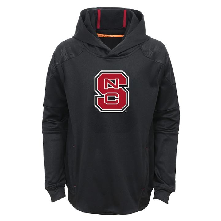 Boys 8-20 North Carolina State Wolfpack Mach Hoodie, Size: M 10-12, Black