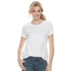Women's Sonoma Goods For Life&trade; Essential Crewneck Tee, Size: Large, Natural