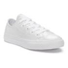 Girls' Converse Chuck Taylor All Star Iridescent Leather Sneakers, Size: 3, White