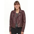 Women's Levi's Assymetrical Motorcycle Jacket, Size: Large, Dark Red