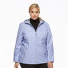 Plus Size Zeroxposur Lillian Hooded Soft Shell Jacket, Women's, Size: 1xl, Lt Purple