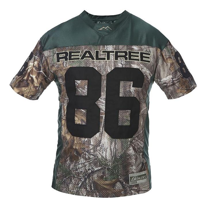 Men's Realtree Earthletics Realtree 86 30th Anniversary Jersey, Size: Xl, Green