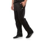 Big & Tall Tek Gear&reg; Warm Tek Performance Fleece Athletic Pants, Men's, Size: L Tall, Black