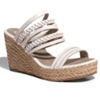 2 Lips Too Too Ruth Women's Wedge Sandals, Size: Medium (11), White