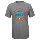 Boys 8-20 Adidas Oklahoma City Thunder Ultimate Practice Tee, Boy's, Size: Medium, Grey