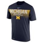 Men's Nike Michigan Wolverines Legend Team Issue Tee, Size: Medium, Blue (navy)