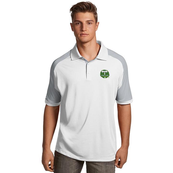 Men's Antigua Portland Timbers Century Polo, Size: 3xl, White