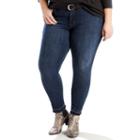 Plus Size Levi's&reg; 711 Skinny Ankle Jeans, Women's, Size: 25 - Regular, Dark Blue