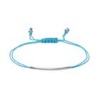 Lc Lauren Conrad Birth Month Curved Tube Cord Bracelet, Women's, Turq/aqua
