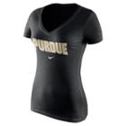 Women's Nike Purdue Boilermakers Wordmark Tee, Size: Xl, Gold