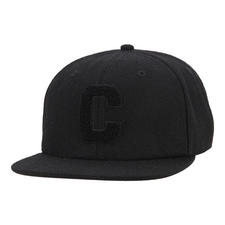 Men's Converse C Snapback Cap, Black