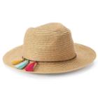 Sonoma Goods For Life&trade; Tassel Panama Hat, Women's, White Oth