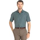 Big & Tall Van Heusen Air Wovens Classic-fit Poplin Performance Button-down Shirt, Men's, Size: 4xb, Green Oth