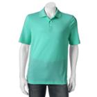 Men's Croft & Barrow&reg; Signature Pocket Polo, Size: Large, Turquoise/blue (turq/aqua)