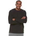 Men's Tek Gear&reg; Ultra Soft Fleece Top, Size: Xl, Black