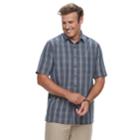 Big & Tall Croft & Barrow&reg; Regular-fit Microfiber Woven Easy-care Button-down Shirt, Men's, Size: Xl Tall, Dark Blue