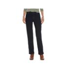 Women's Chaps Classic Fit Straight-leg Jeans, Size: 8 Short, Blue