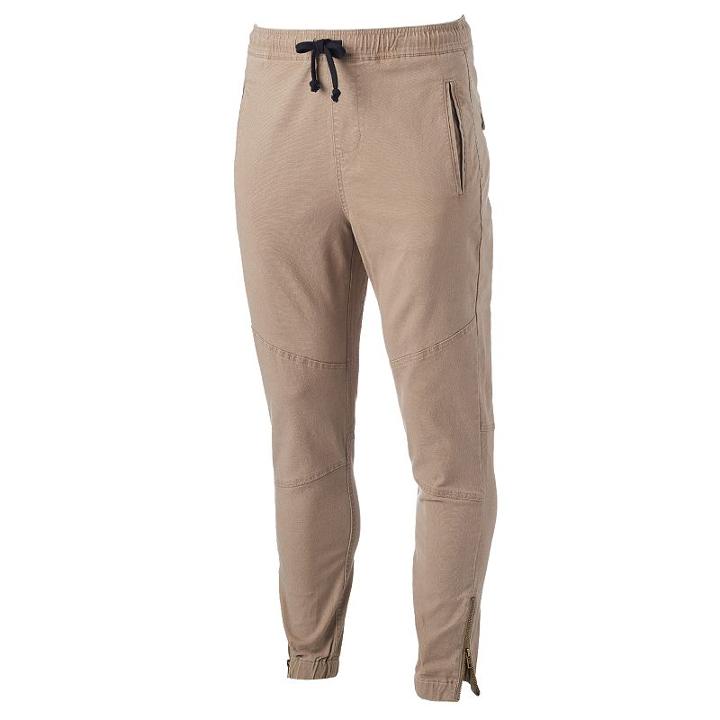 Men's Chor Canvas Jogger Pants, Size: Large, Red/coppr (rust/coppr)