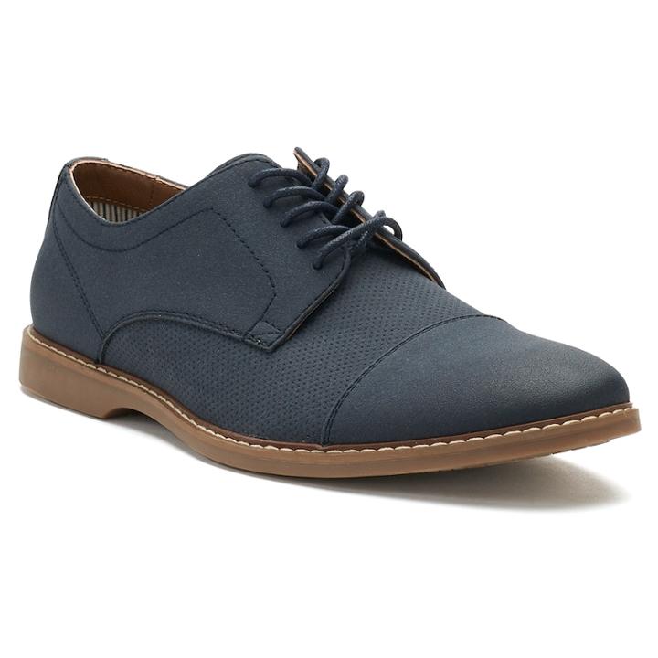 Sonoma Goods For Life&trade; Vanburen Men's Dress Shoes, Size: Medium (11), Blue