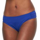 Women's Apt. 9&reg; Solid Scoop Bikini Bottoms, Size: Xxl, Blue Other