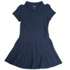 Toddler Girl French Toast School Uniform Pique Polo Dress, Size: 3t, Blue (navy)