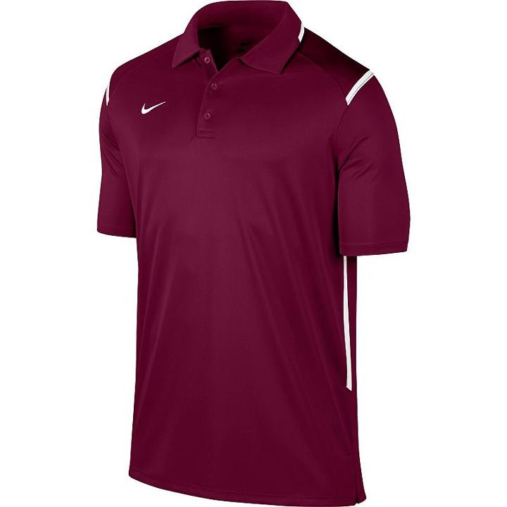 Men's Nike Training Performance Polo, Size: Medium, Brt Pink