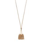 Dana Buchman Long Ring Cluster Tassel Y Necklace, Women's, Gold