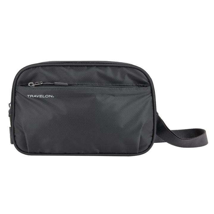 Travelon World Travel Essentials 3-in-1 Crossbody Bag, Adult Unisex, Grey