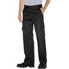 Men's Dickies Relaxed Cargo Pants, Size: 40x32, Black