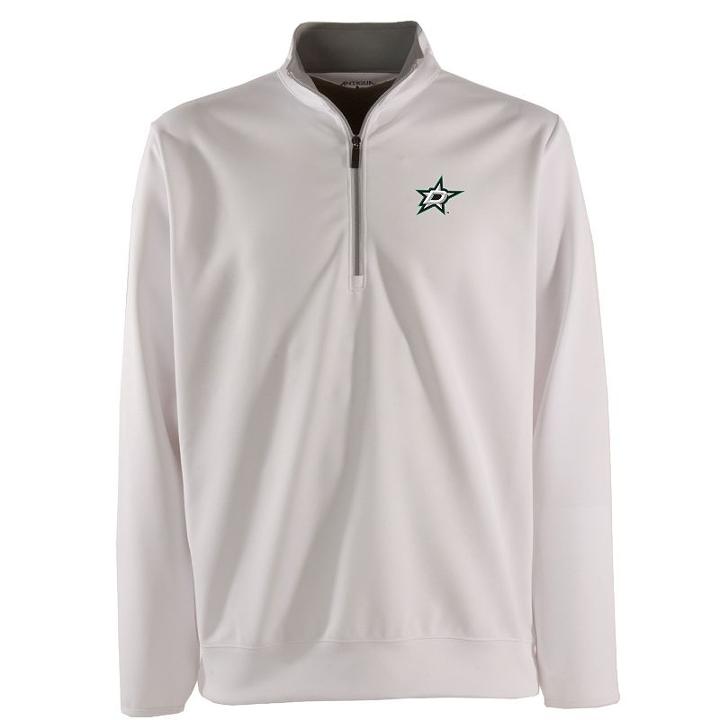 Men's Dallas Stars 1/4-zip Leader Pullover, Size: Xl, White