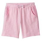 Girls 4-10 Jumping Beans&reg; Slubbed Bermuda Shorts, Girl's, Size: 5, Brt Pink