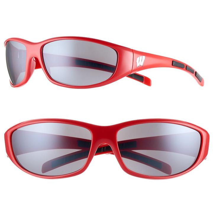 Adult Wisconsin Badgers Wrap Sunglasses, Adult Unisex, Multicolor