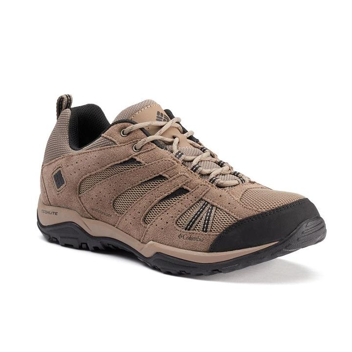 Columbia North Plains Drifter Men's Waterproof Hiking Shoes, Size: 13, Red/coppr (rust/coppr)