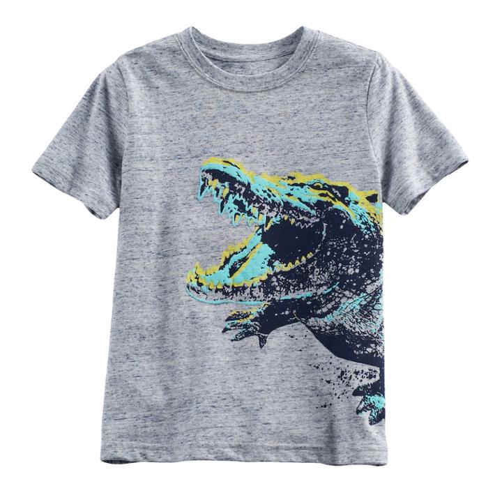 Boys 4-10 Sonoma Goods For Life&trade; Graphic Tee, Size: 6, Light Grey