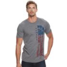 Men's Apt. 9&reg; Abstract American Flag Graphic Tee, Size: Large, Med Grey