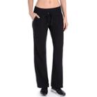 Women's Danskin Drawstring Lounge Pants, Size: Large, Black