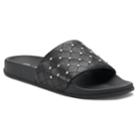 Candie's&reg; Canna Women's Slide Sandals, Size: Medium (8), Black