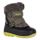 Kamik Clover Toddler Boys' Waterproof Winter Boots, Boy's, Size: 9 T, Grey