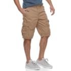 Men's Urban Pipeline&reg; Maxflex Twill Cargo Shorts, Size: 36 - Regular, Med Beige