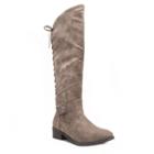 Rampage Iffy Women's Knee High Boots, Size: Medium (6), Beig/green (beig/khaki)