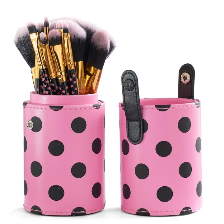 Bh Cosmetics Pink-a-dot Makeup Brush Set, Multicolor