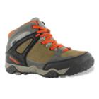 Hi-tec Tucano Waterproof Jr. Kids' Hiking Boots, Kids Unisex, Size: 12, Beig/green (beig/khaki)