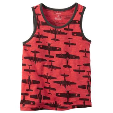 Baby Boy Carter's Printed Pattern Tank Top, Size: 9 Months, Ovrfl Oth
