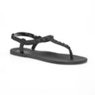 Women's Candie's&reg; Pyramid Stud Thong Sandals, Size: Xl, Black