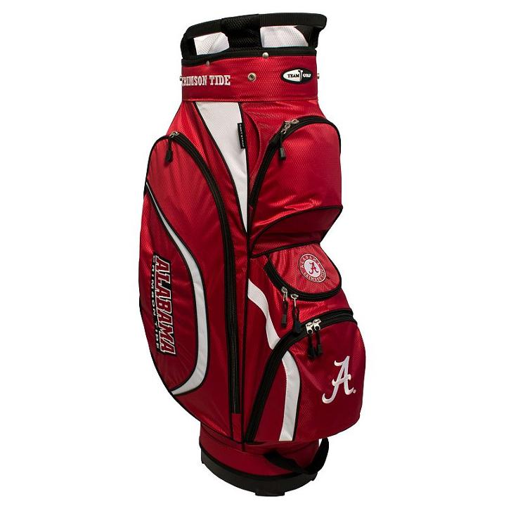Team Golf Alabama Crimson Tide Clubhouse Golf Cart Bag, Women's, Multicolor
