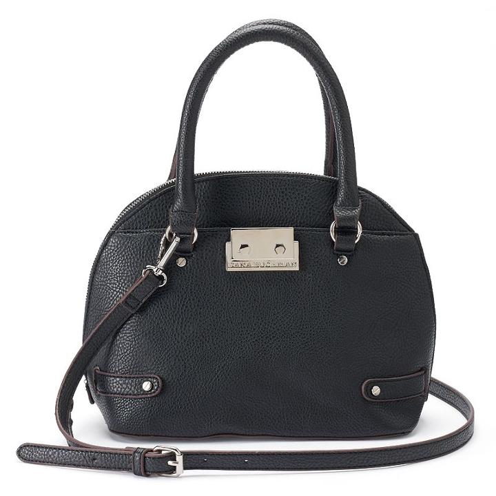 Dana Buchman Dina Dome Convertible Satchel, Women's, Brown