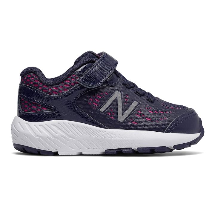 New Balance 519 V1 Toddler Girls' Leather Sneakers, Size: 6 T Wide, Blue