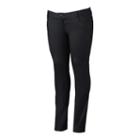 Juniors' Plus Size Lee Uniforms Skinny Pants, Girl's, Size: 20 W, Black