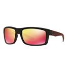 Arnette An4216 61mm Corner Man Rectangle Mirror Sunglasses, Men's, Grey (charcoal)